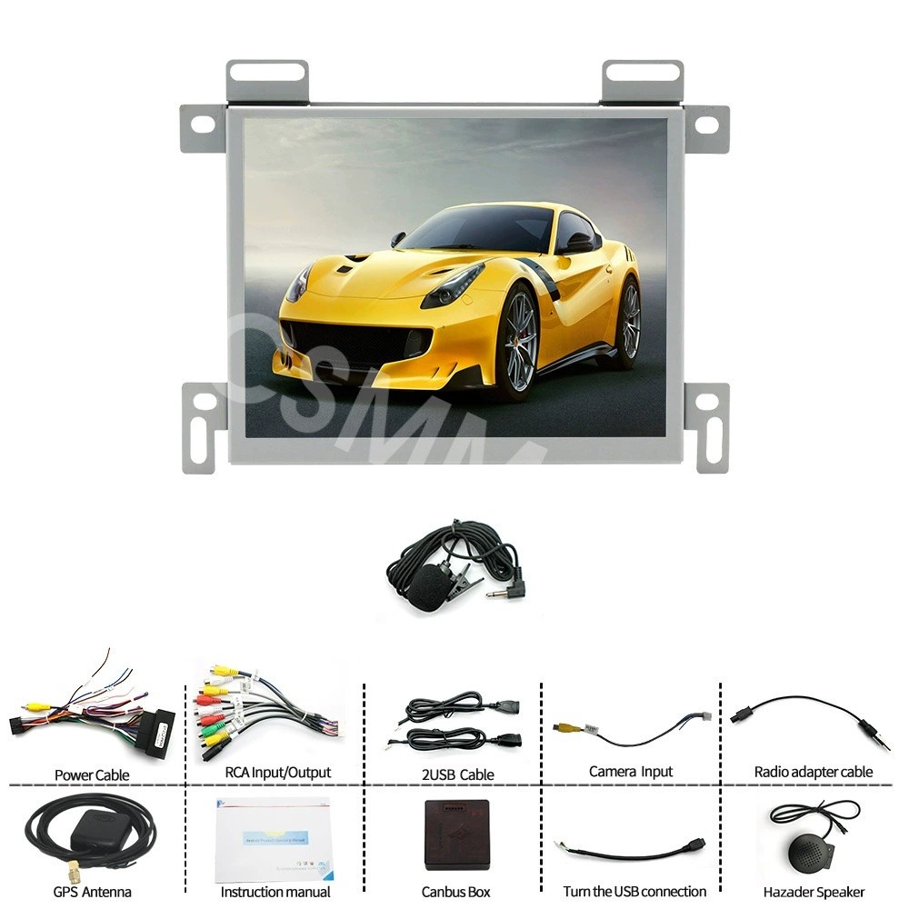 Android 14 Car Multimedia Player Touch Screen Fit For Dodge Challenger 2015-2023