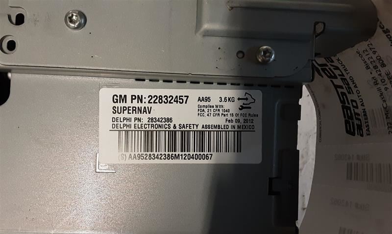 Audio Equipment Radio Opt Gmq ID 20992774 Fits 12 AVALANCHE 1500 356638