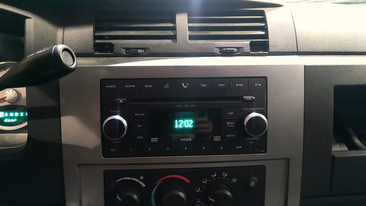 2008-2011 Dodge DAKOTA Radio AM-FM-6 Disc CD-DVD Changer w/Satellite ID REQ