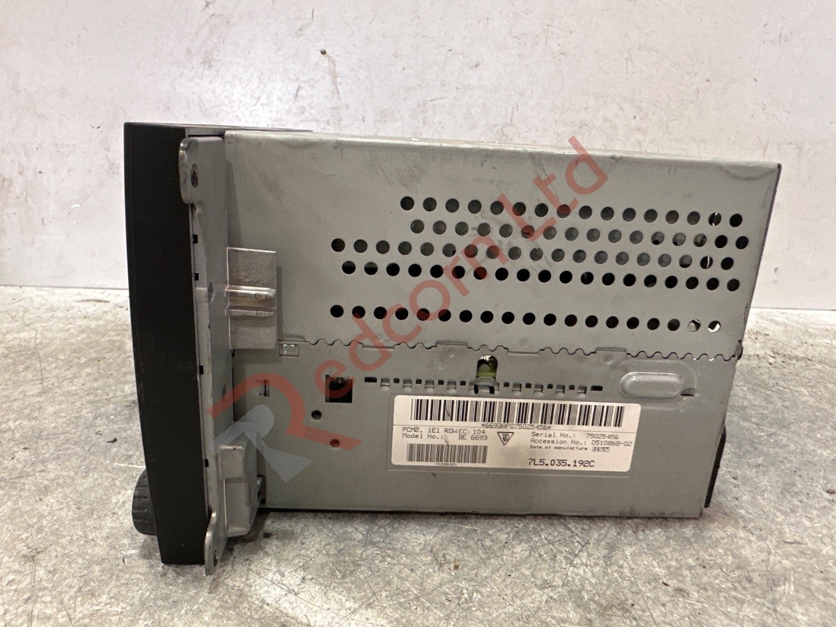 PORSCHE CAYENNE 2007-2010 SAT NAV STEREO RADIO CD HEAD UNIT-NO CODE 7L5035192C