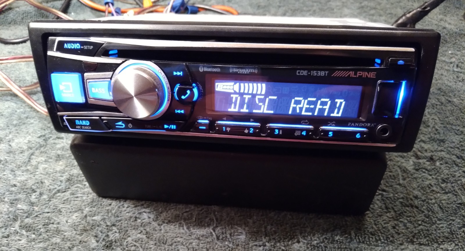 Alpine CDE-153BT, CD/MP3/USB, Bluetooth, Stereo Receiver