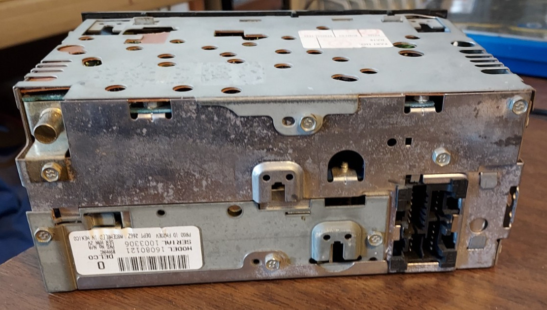 Chevrolet GM Delco BOSE Silver Series Cassette OEM 16080121 1/23/1990 OBox11
