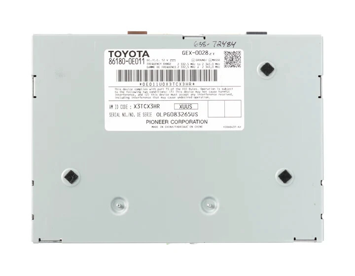 14 15 16 17 18 Toyota Avalon Corolla Highlander Satellite Receiver 86180-0E011