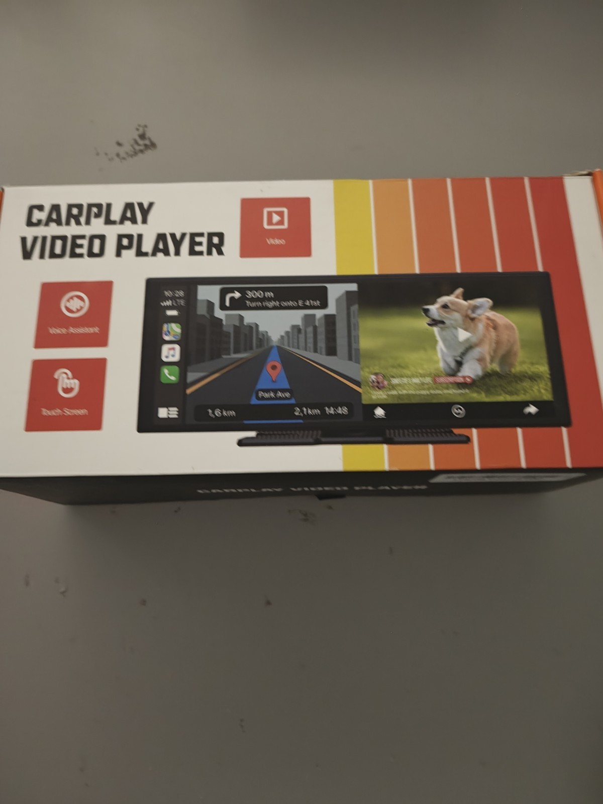 RC29 WIRELESS CARPLAY VIDEO PLAYER – 10.25″ TOUCHSCREEN FOR CAR-C004P