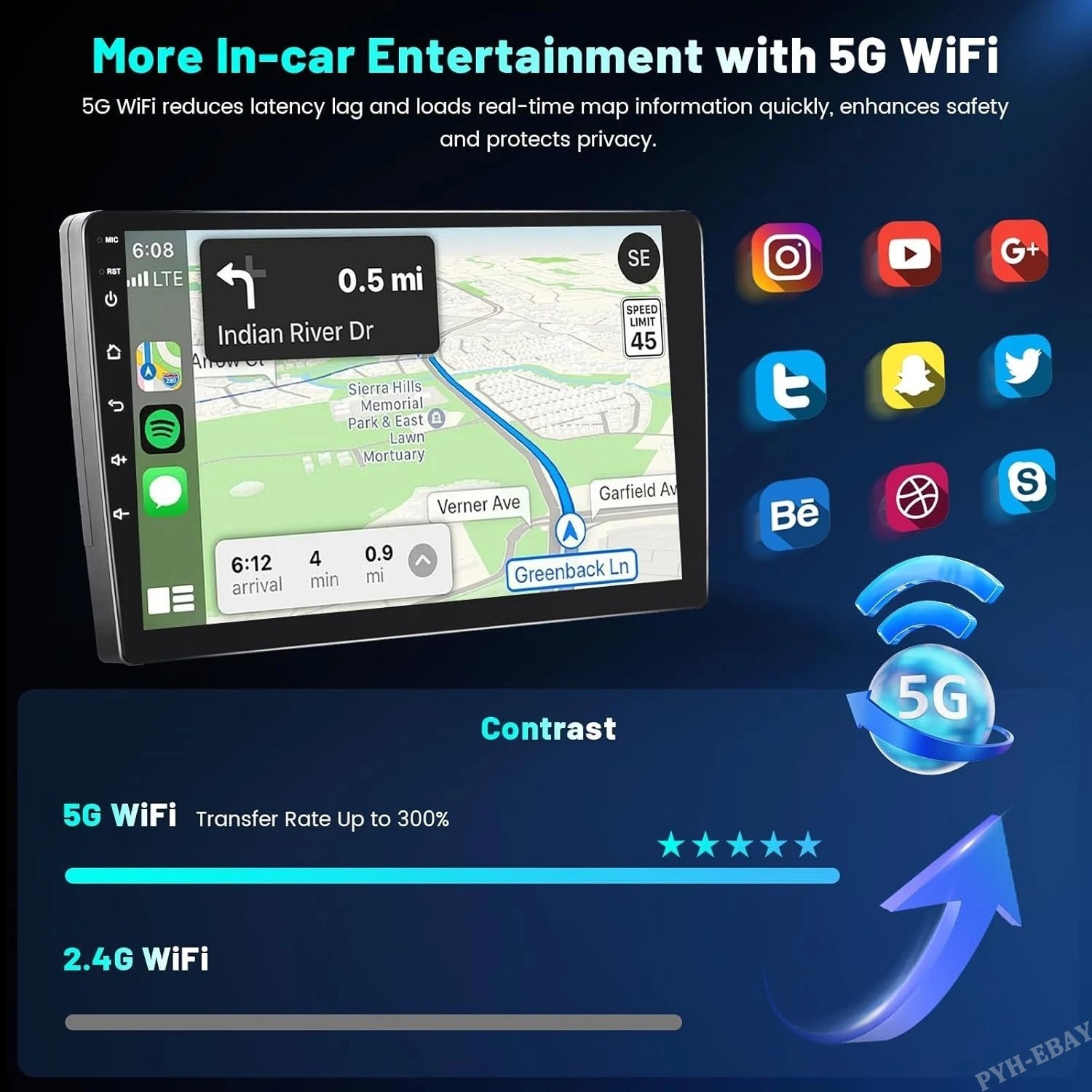 7″Car Radio Stereo For Jeep Wrangler JK / Unlimited 2007-2018 Android 15 Carplay