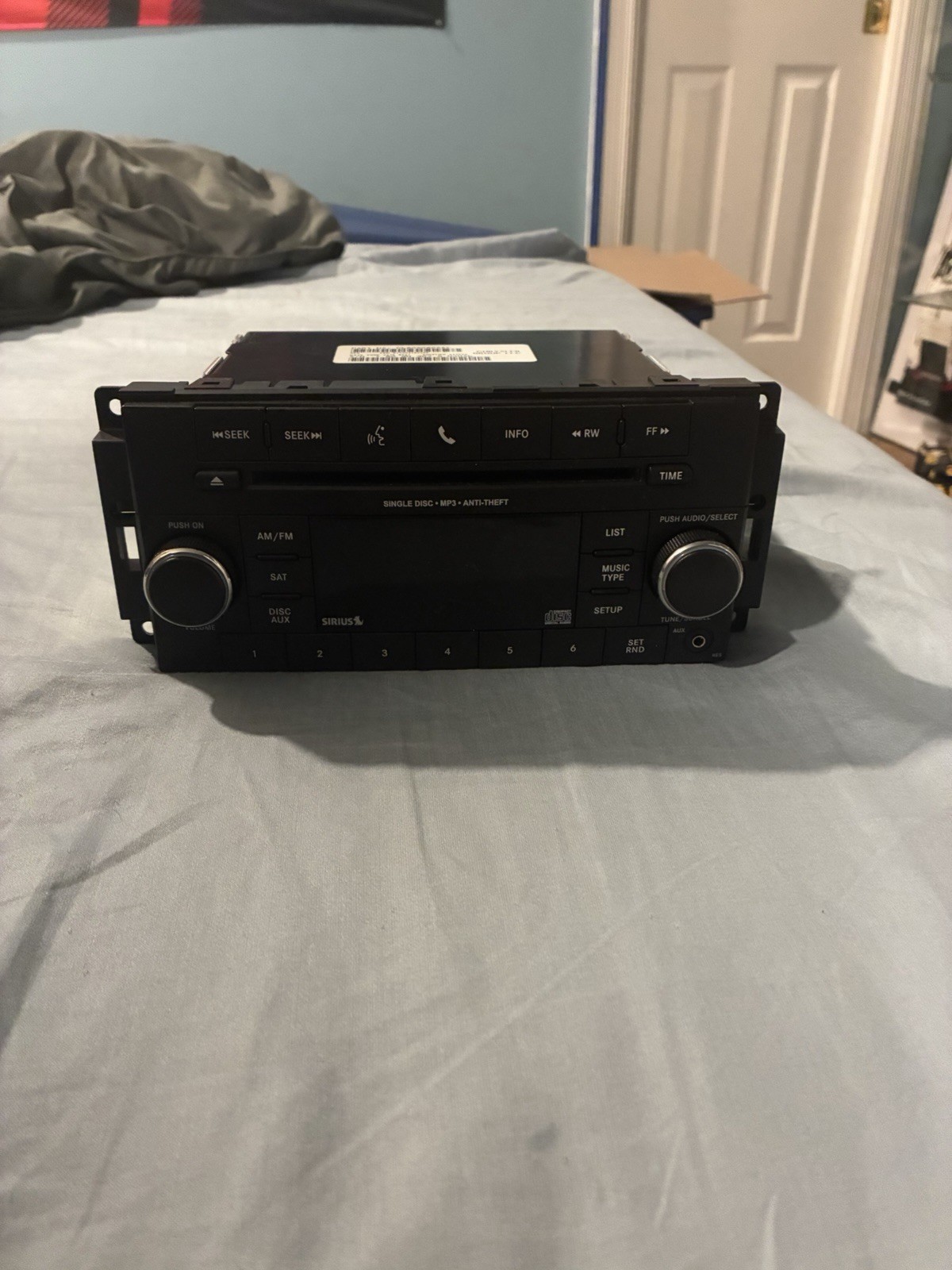 Jeep JK Wrangler OEM RES Stock Radio CD Player Receiver Assembly 2015-17 131854