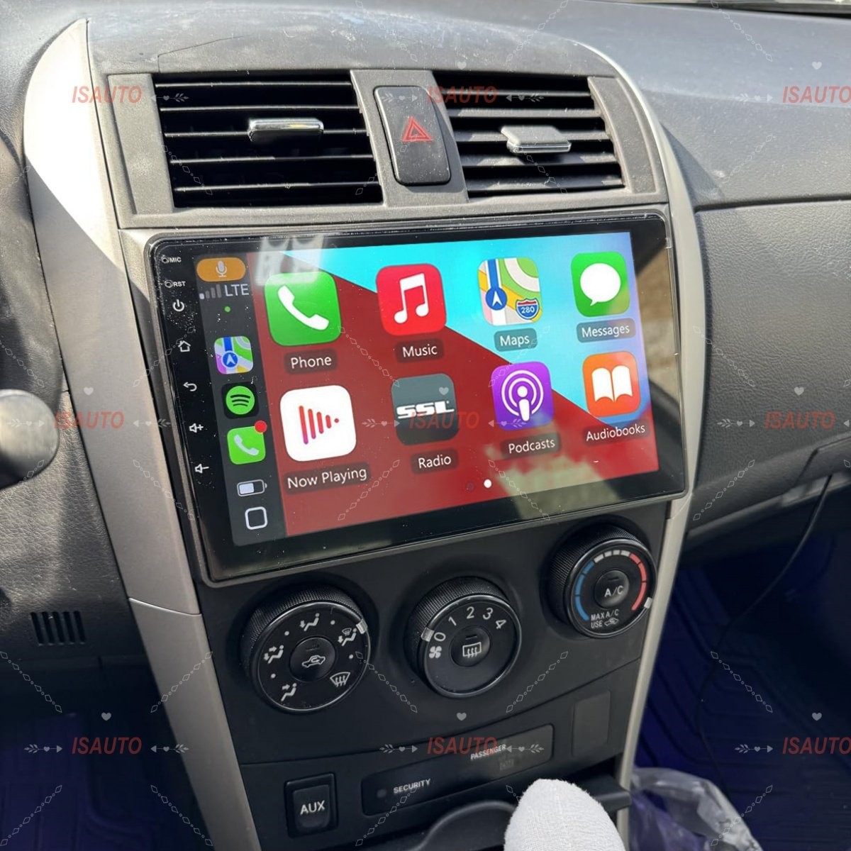 2+64G Car Stereo Radio For Toyota Corolla 2009-2013 Carplay Android15 FM/RDS Nav