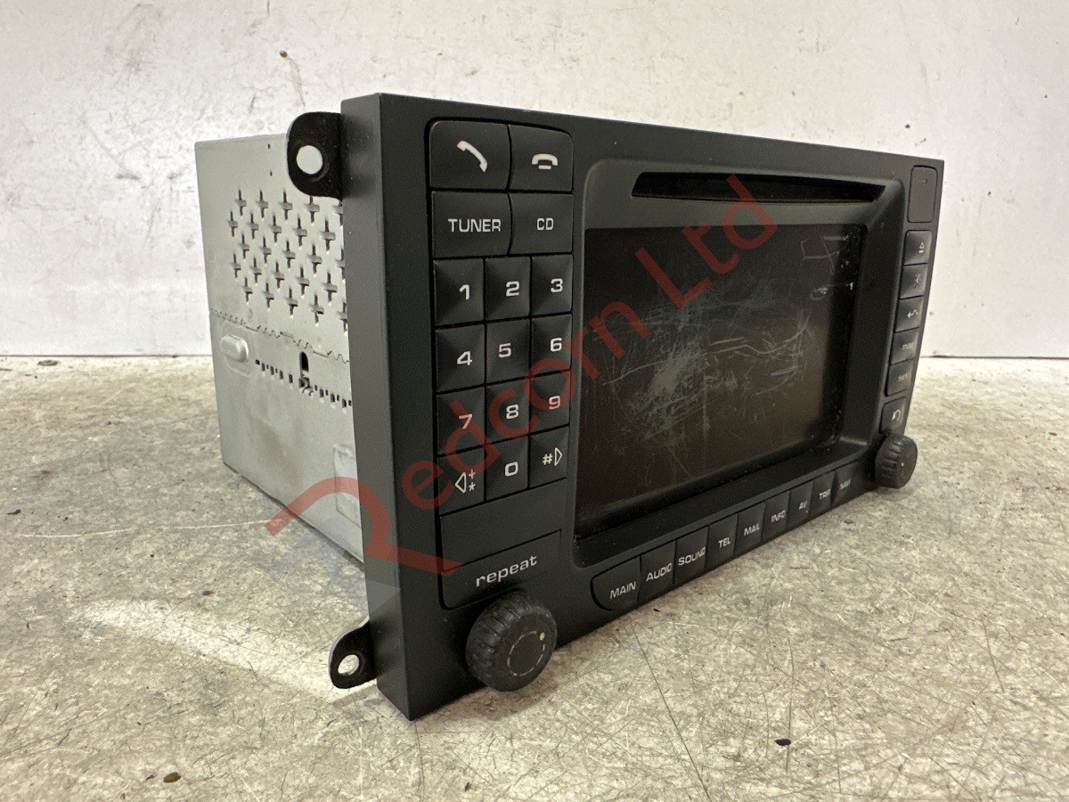 PORSCHE CAYENNE 2007-2010 SAT NAV STEREO RADIO CD HEAD UNIT-NO CODE 7L5035192C