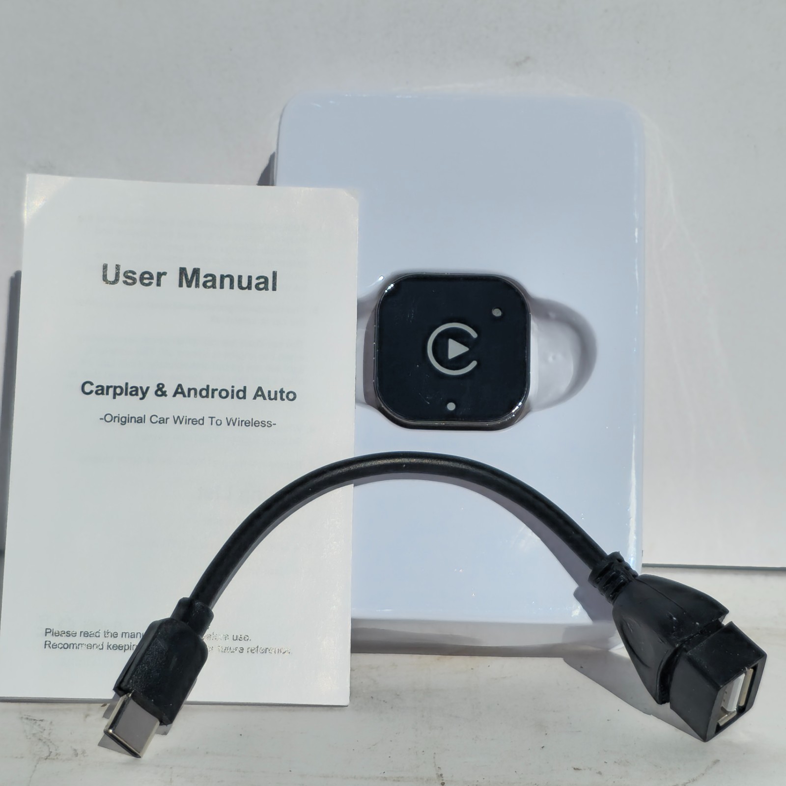 2025 USB Wireless CarPlay Adapter For iPhone Apple Wireless Dongle Plug ＆ Play