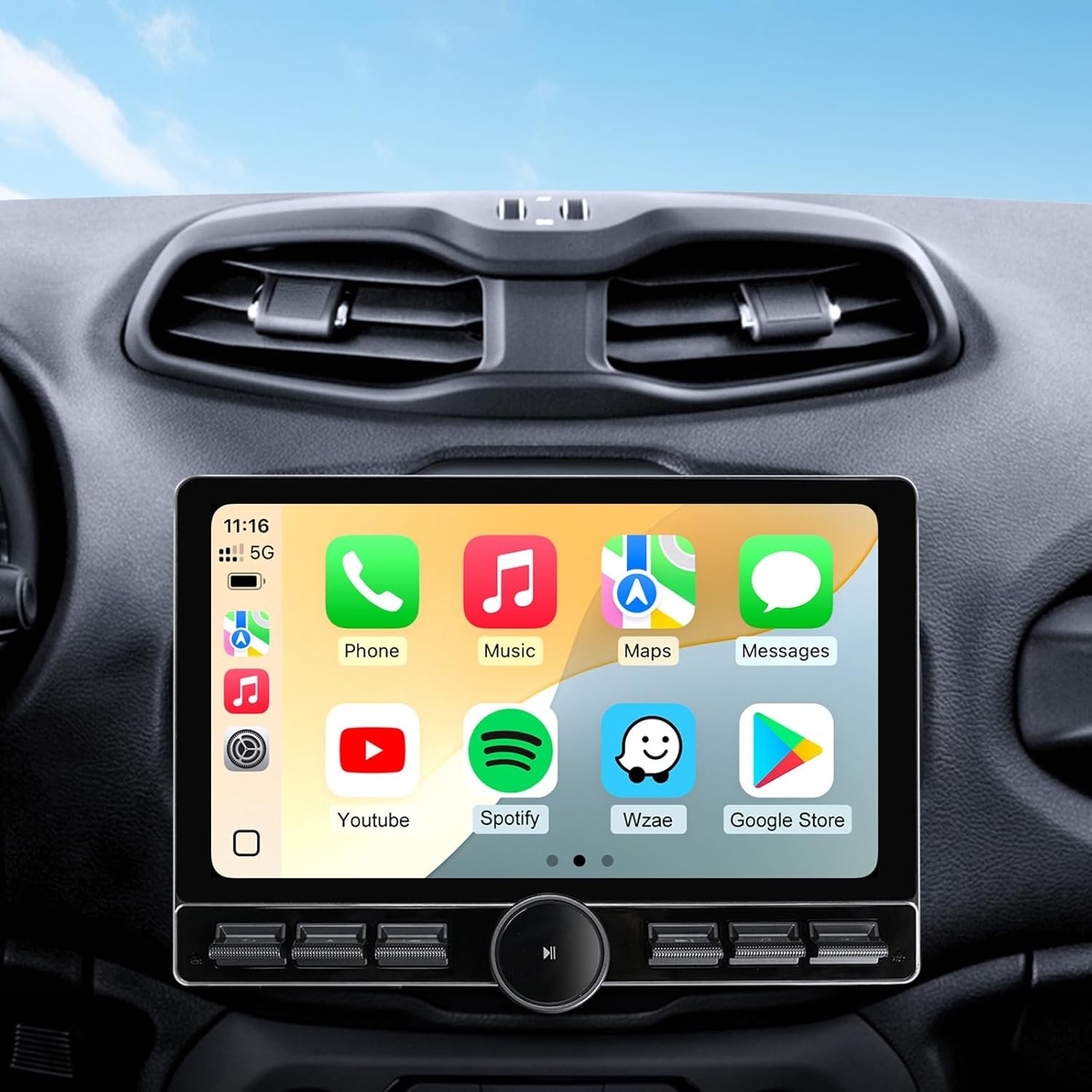 10″ Car Stereo Radio Jeep Renegade 2015-2020 CarPlay Android Auto Head Unit GPS