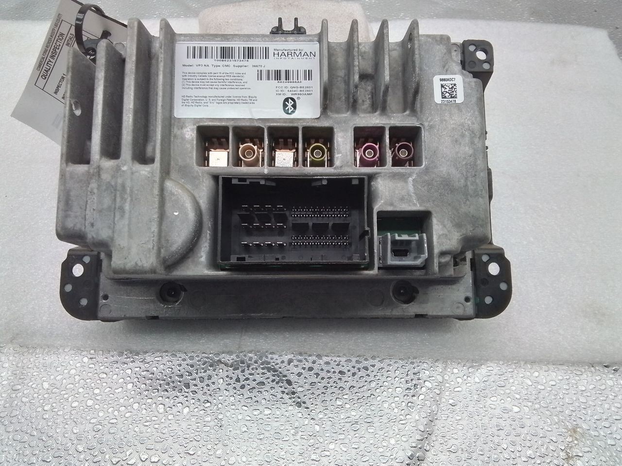 2013-2018 RAM 2500 3500 AUDIO EQUIPMENT RADIO RECEIVER OPT RA3