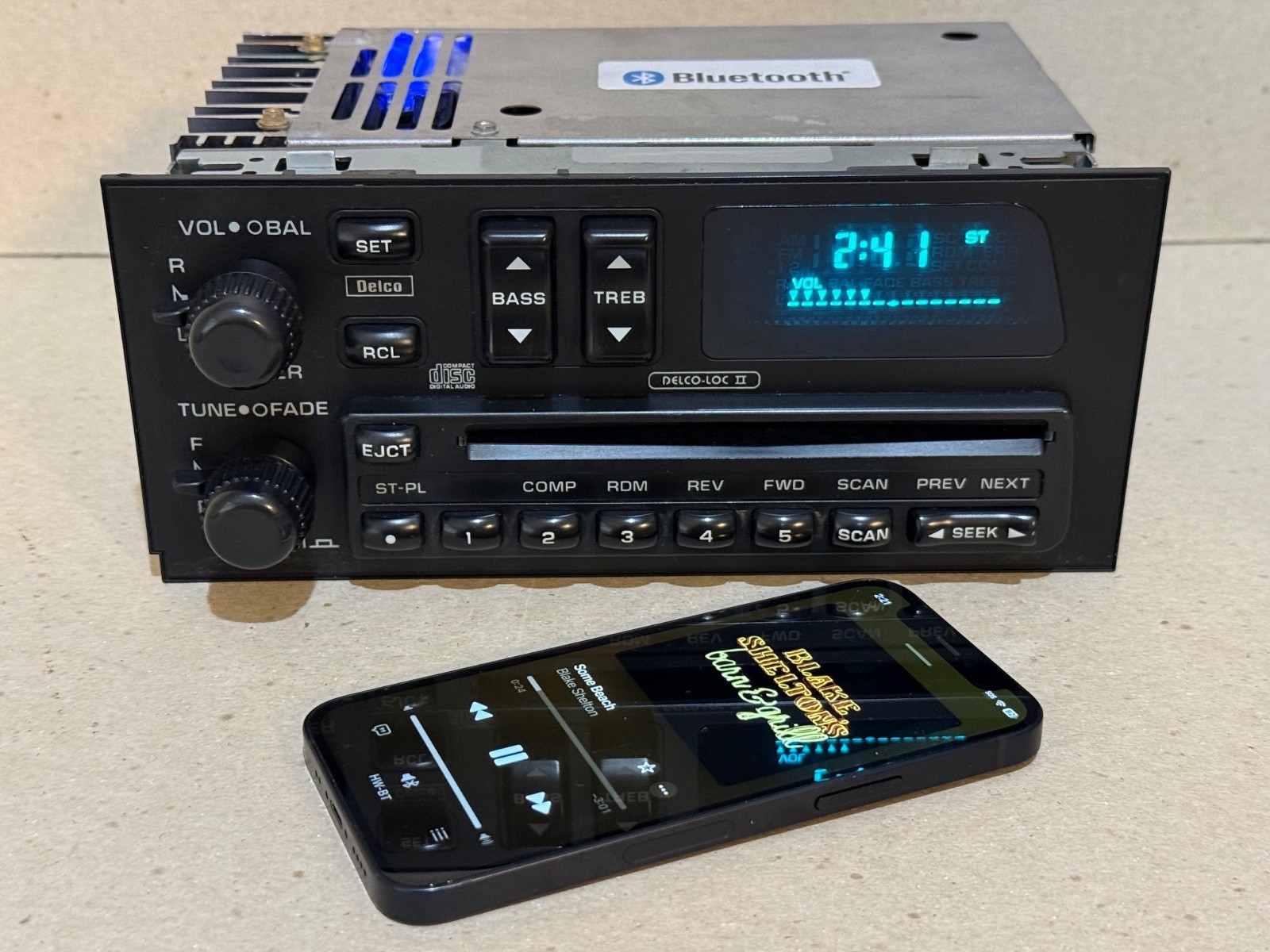 GM RADIO CD PLAYER BLUETOOTH 94 95 96 CHEVY CAMARO Z28 DELCO 1994 1995 1996 LT1