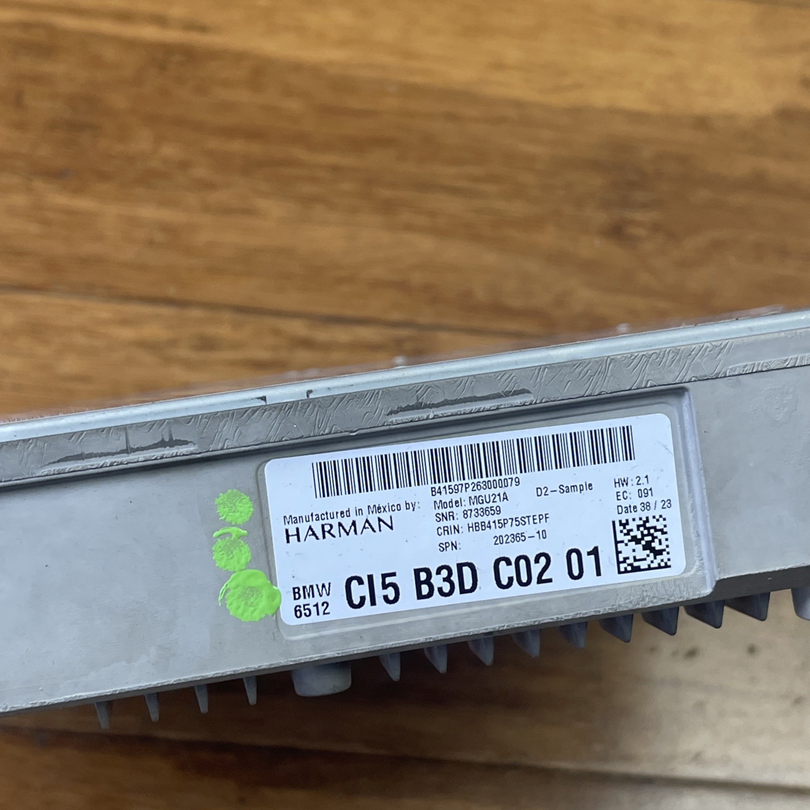 2012-2026 BMW 330i G20 Head Unit Radio Audio Receiver 10K Miles 5B3DC02 OEM