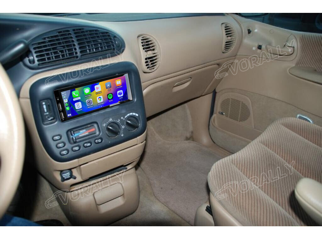 6.8″ For 1995-2000 Dodge Grand Caravan Android 14 Carplay Car Stereo Radio GPS B