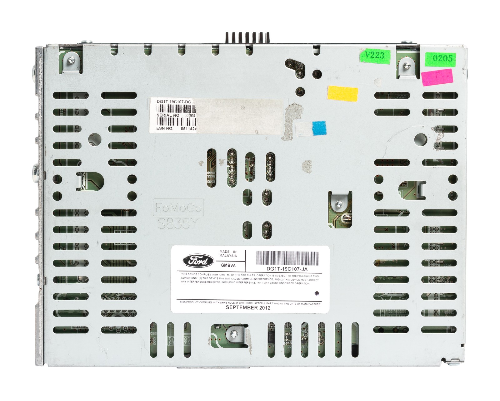 11-17 Volvo S60 C70 S80 V60 XC60 Radio Amplifier OEM Original Single 31360321AA
