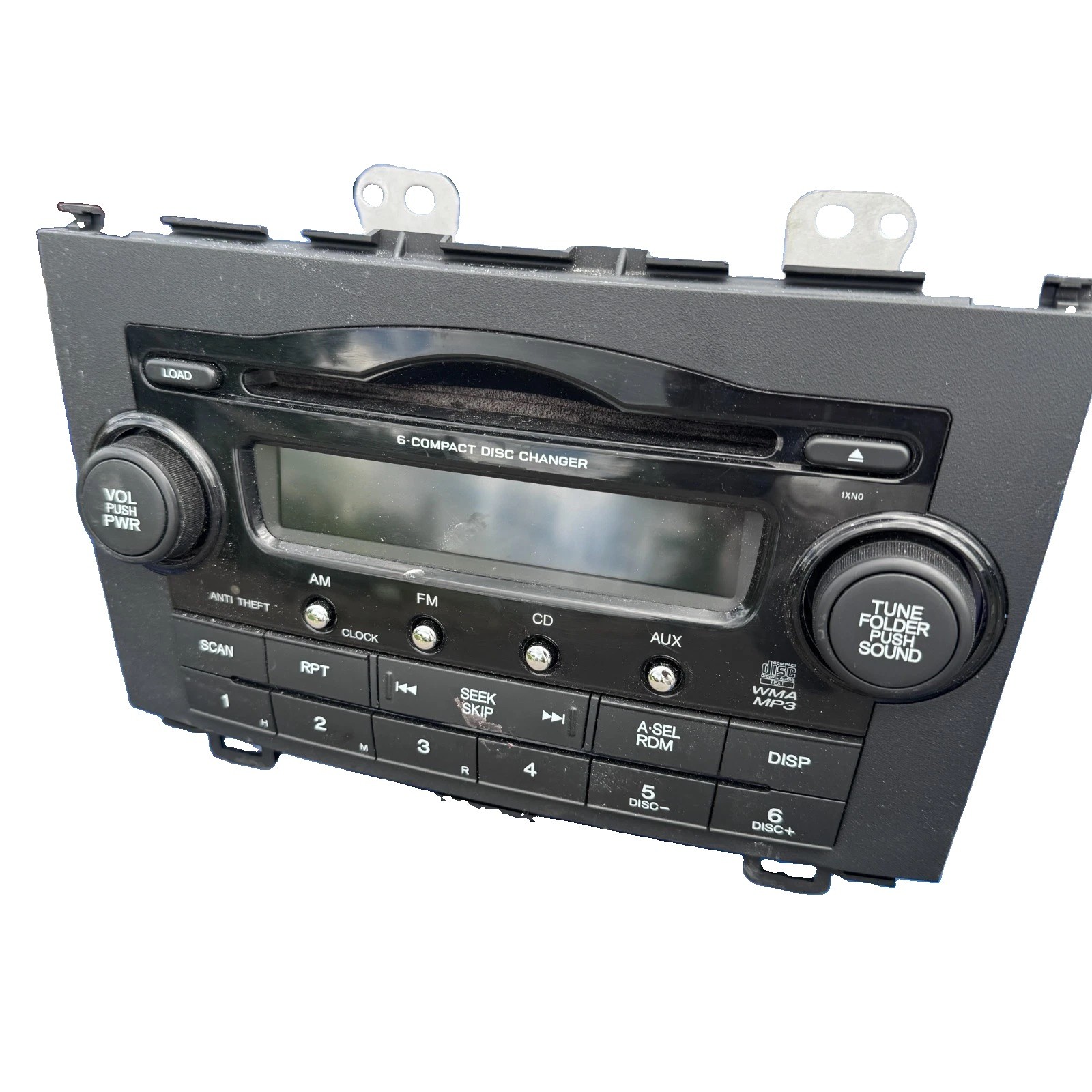 2007-2009 Honda CR-V AM FM Radio 6-Disc CD Player Head Unit OEM 39100-SWA-A004