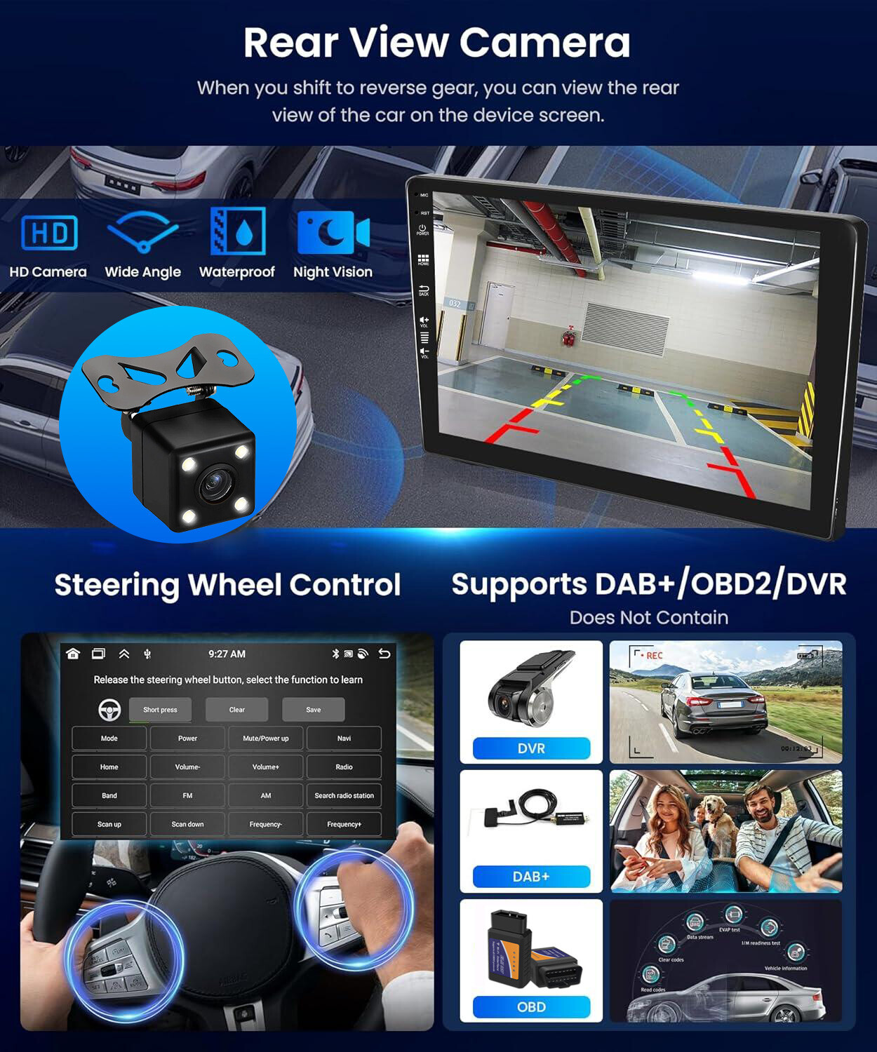 For 2012-2015 Honda Civic Android 14 Car Stereo Radio Apple Carplay GPS 8G+256GB