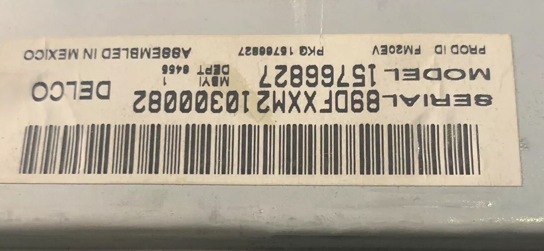 ✅96-02 Chevrolet Blazer S10 Bose AM FM CD Radio OEM STEREO 15766827 Full Lighted
