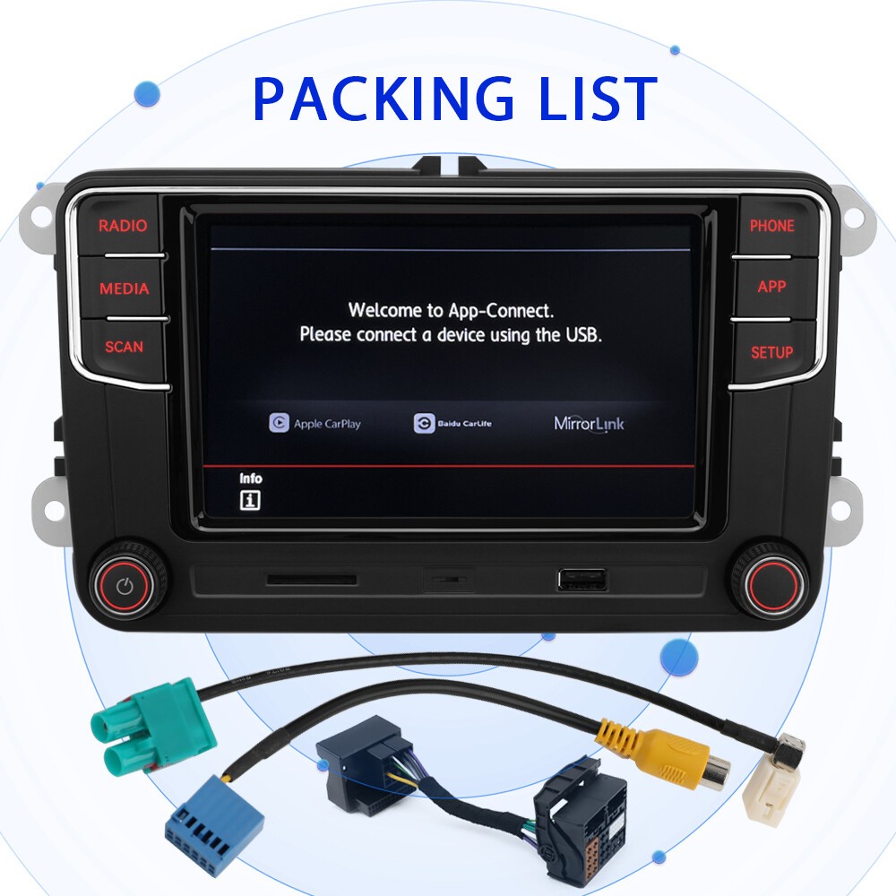 Noname RCD330 RCD340G RCD440 Android Auto CarPlay Car Stereo For VW Golf Jetta