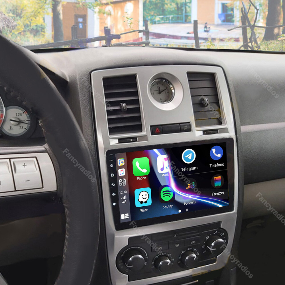 Android 12.0 2+32G Carplay Car Stereo Radio GPS WIFI For Chrysler 300C 2004-2007