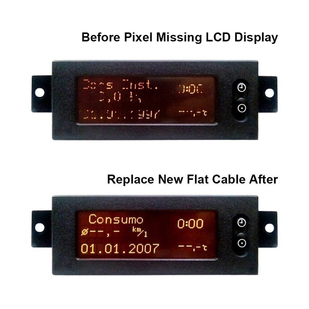 LCD Display Ribbon Easy Installation For Opel ASTRA Info Display 024461677