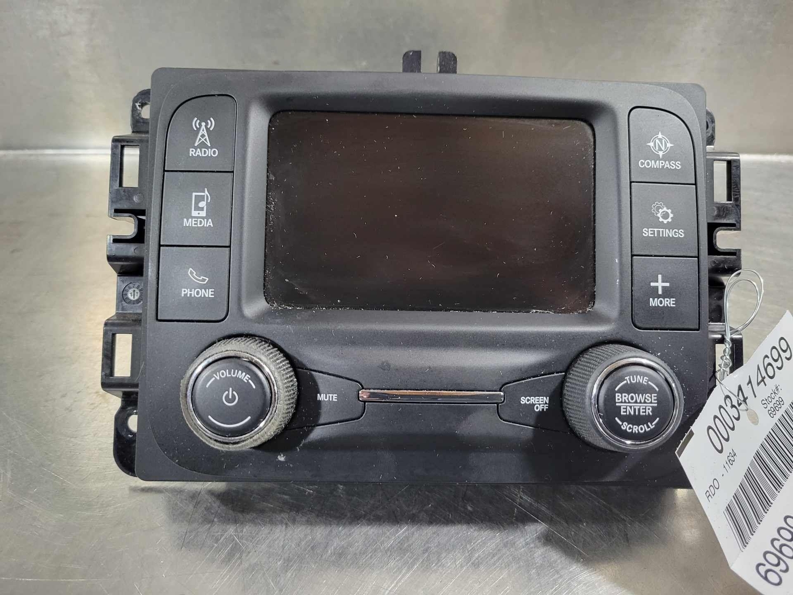 17 18 19 20 JEEP COMPASS Audio & Visual Equip.(radio)