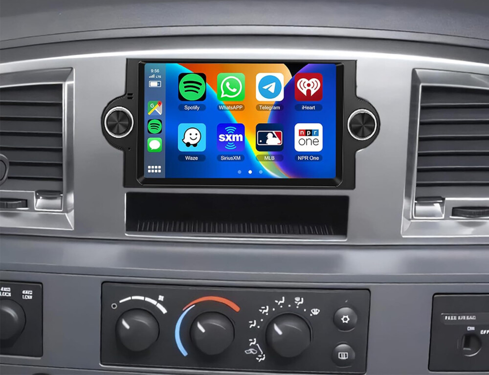 For 2006-2008 Dodge RAM 1500 2500 3500 Android 15 CarPlay Car Stereo Radio GPS