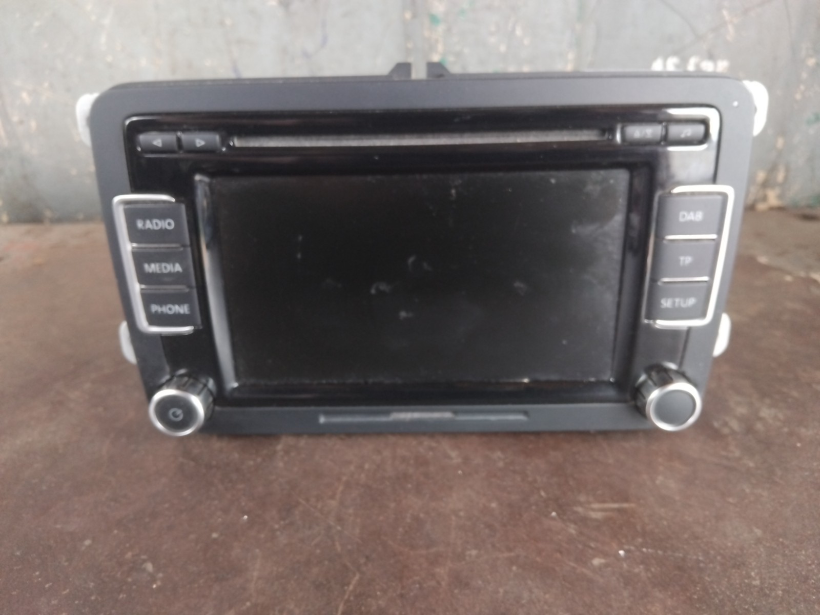 Volkswagen Polo 6R Touchscreen Media Player Stereo Unit 3C8035195G – GS #JK12
