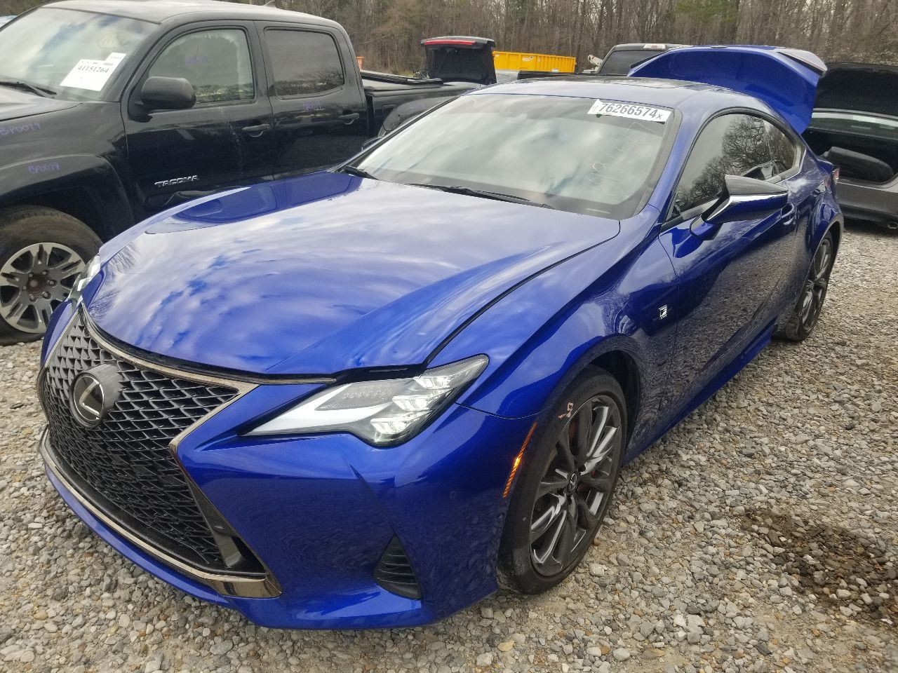 22 2022 LEXUS RC300 F SPORT CONSOLE MOUNTED RADIO DISPLAY CONTROLS 8478053090