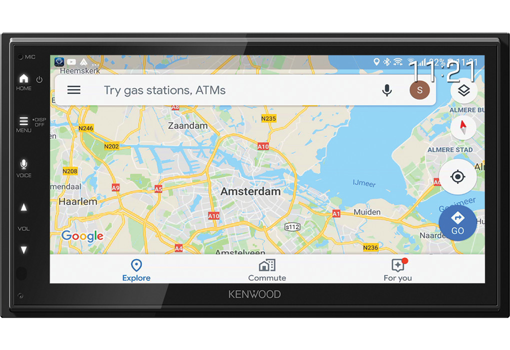 Kenwood DMX6523DABS 6.8″ Touchscreen CarPlay Android Auto Sygic GPS Subscription