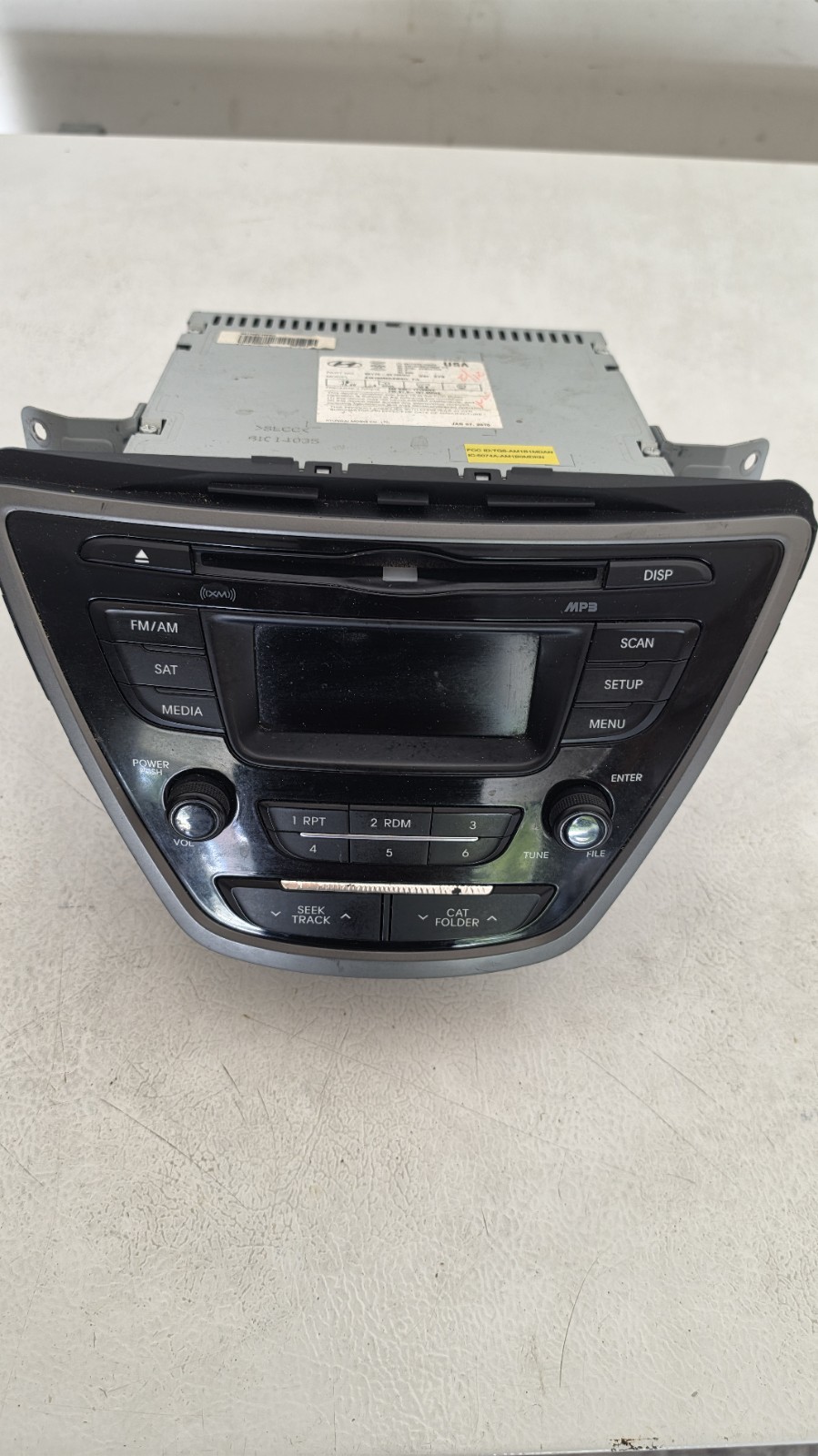 Radio Control Unit-Am Fm Radio Mp3 Cd Player Reman fits 2013 Hyundai Elantra