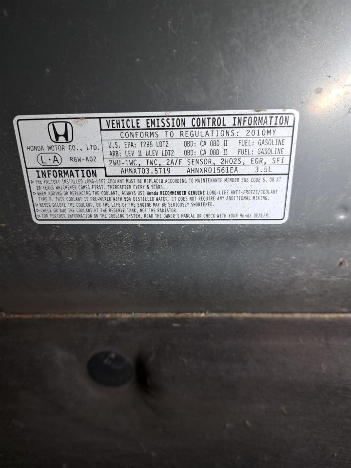 2010 Odyssey Stereo Radio Radio/Receiver Sku#4369366