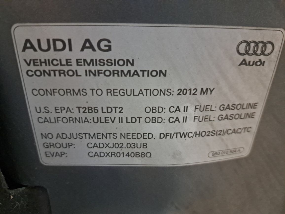 2012 Q5 Audi Stereo Radio Receiver,Trunk Mounted,4g0035082 Sku#4345854