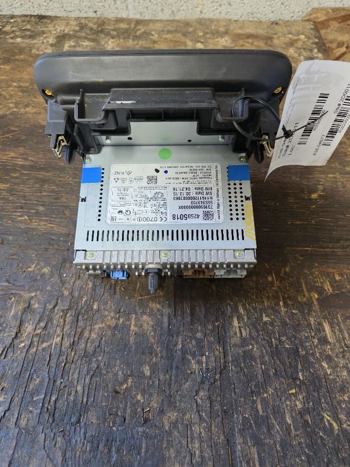 Audio Equipment Radio Controller 8.0″ Screen Opt IO5 Fits 16-17 MALIBU 205000