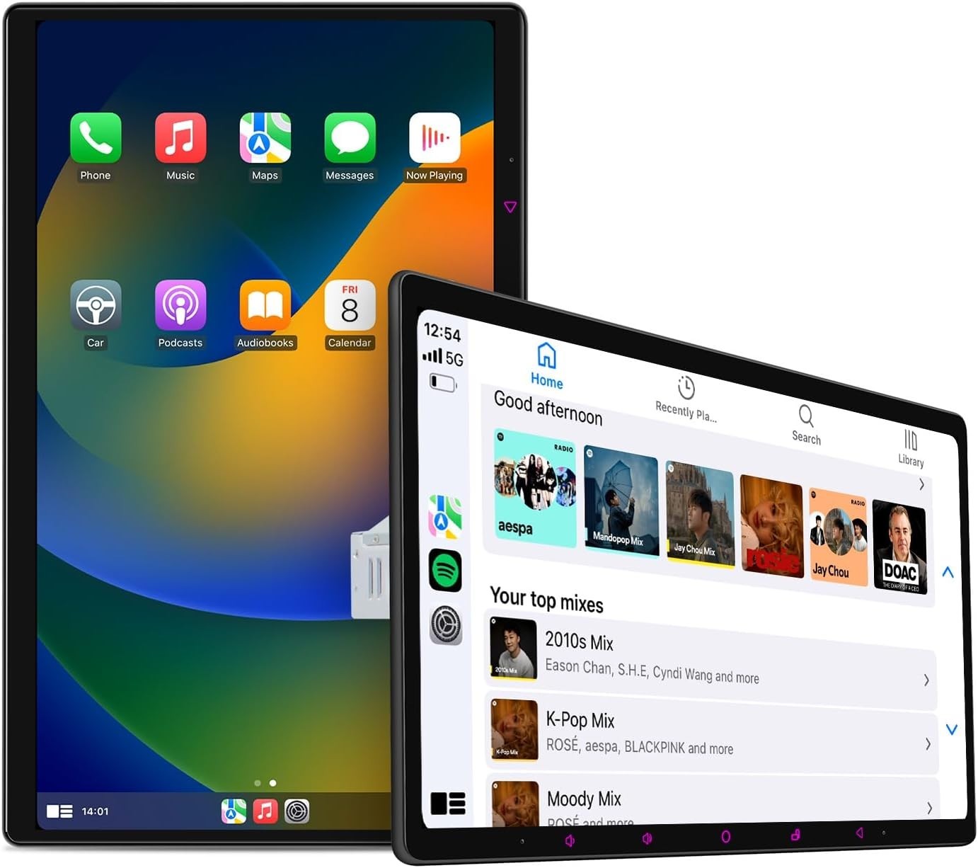 JOYING 15.1 ‘Single Vertical Touchcreen Universal Android & Carplay – New Open
