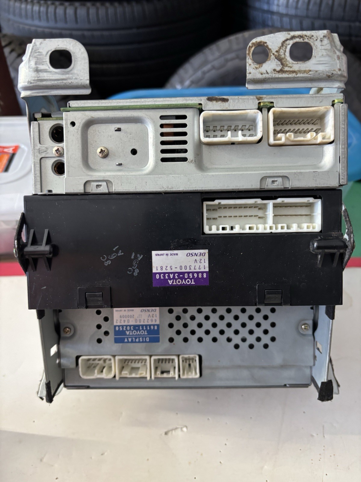 Lexus GS300 GS430 2001-2005 Navi Display Radio Head Unit 86120-3A740 USED OEM