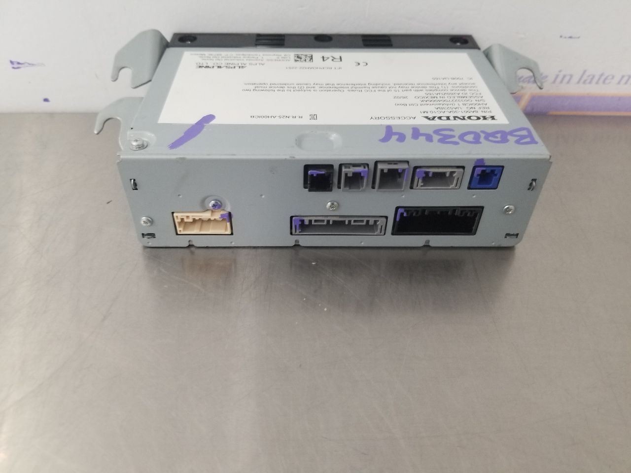 26 HONDA ACCORD HYBRID SPORT FWD AUDIO EQUIPMENT RECEIVER 8A50130AAC10M1 OEM