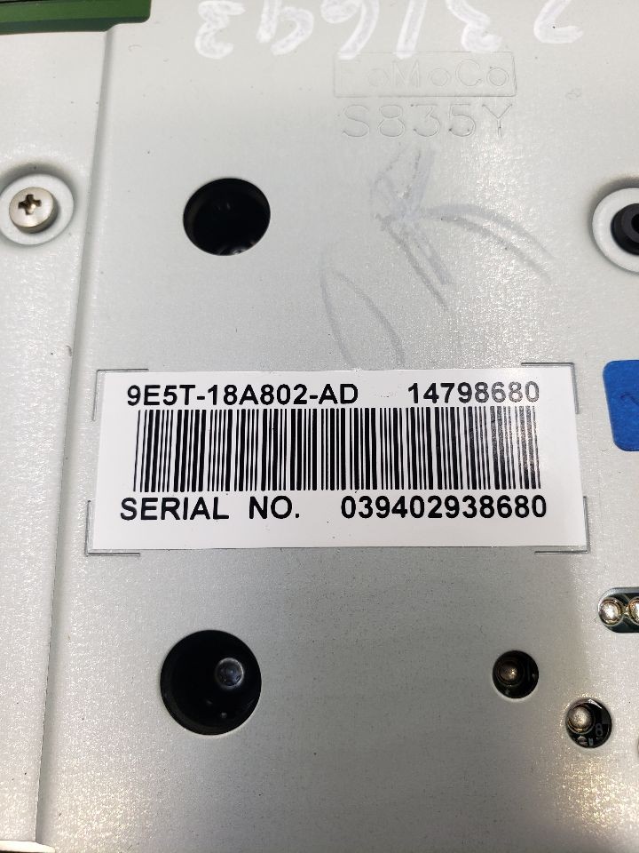 2010-2012 Ford Fusion Radio Control Panel Stereo Receiver OEM 933531
