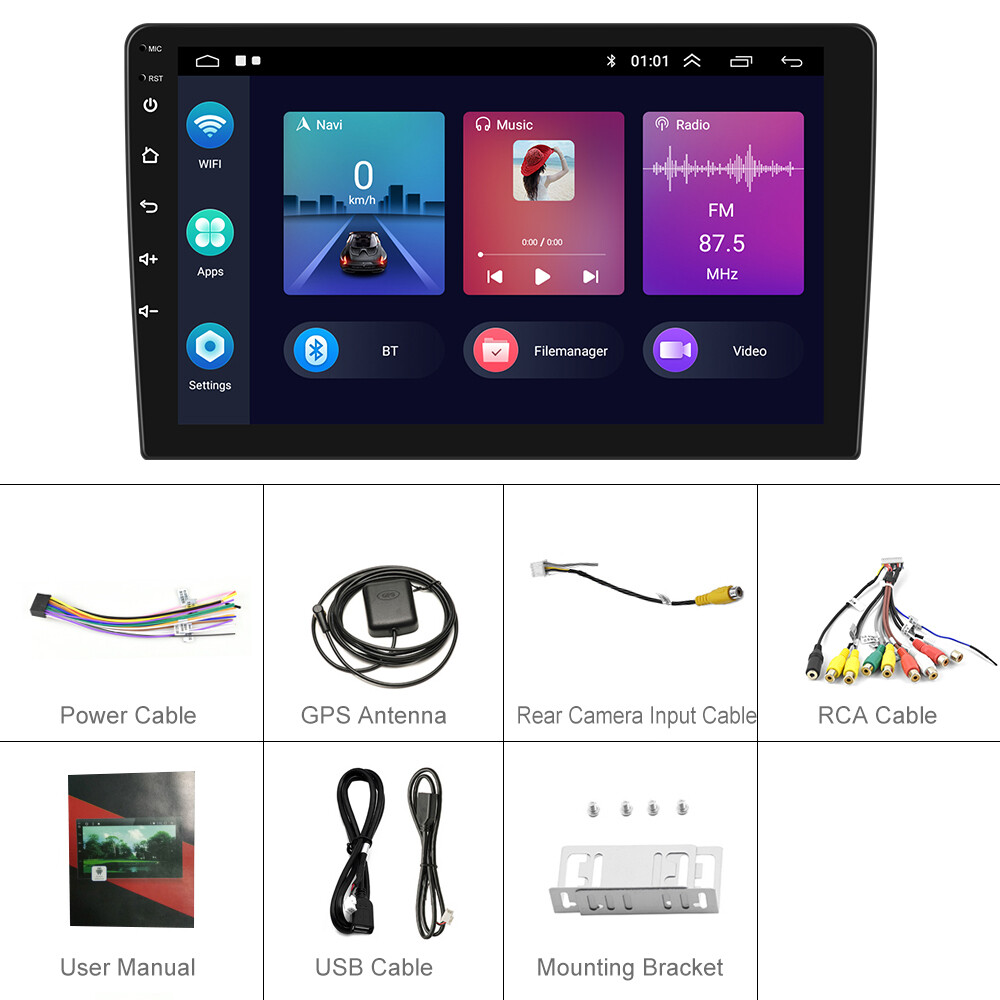 For Ford F-150 2009-2014 Apple Carplay Android 15 Car Stereo Radio GPS FM 2+64GB