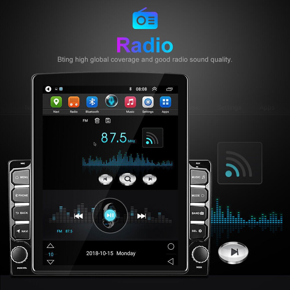 For 2007-2014 GMC Yukon Denali 9.7″ Android 15 Carplay Car Stereo Radio GPS AHD