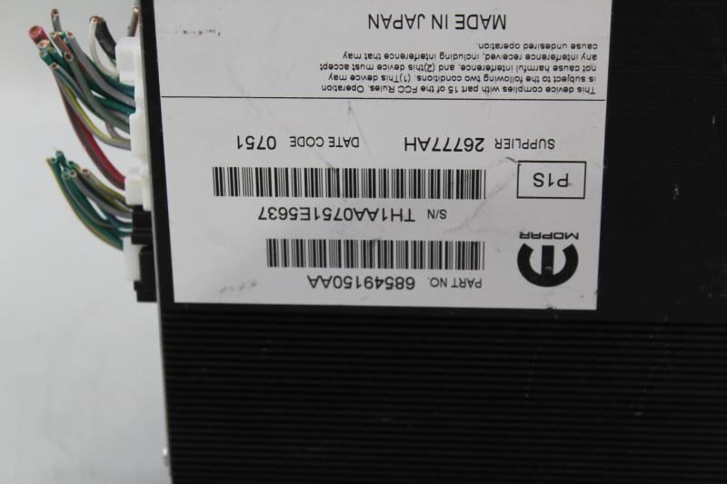 Audio Equipment Radio Amplifier 276 Watt Opt RD7 2017-20 DODGE CHARGER OEM 31276