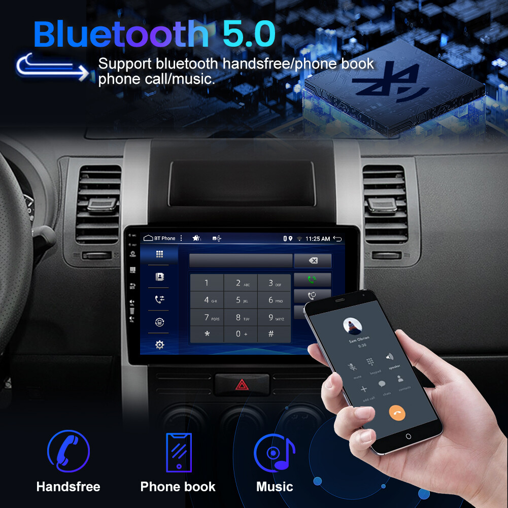 4GB+64GB Car Stereo Radio CarPlay For Nissan X-Trail T31 Android Navi DSP AHD BT