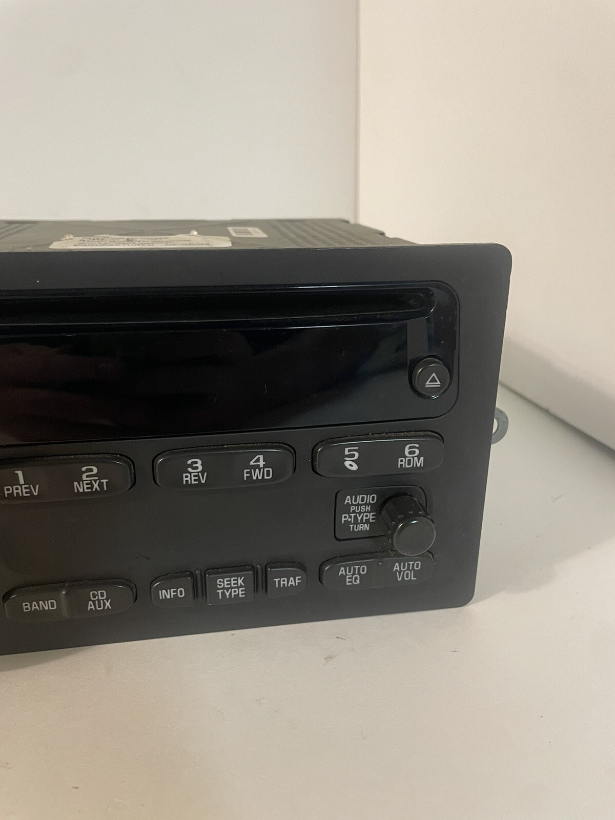 Malibu Lumina Monte Carlo CD AM FM Radio ACDelco 10346316 10335223 OEM Unrested