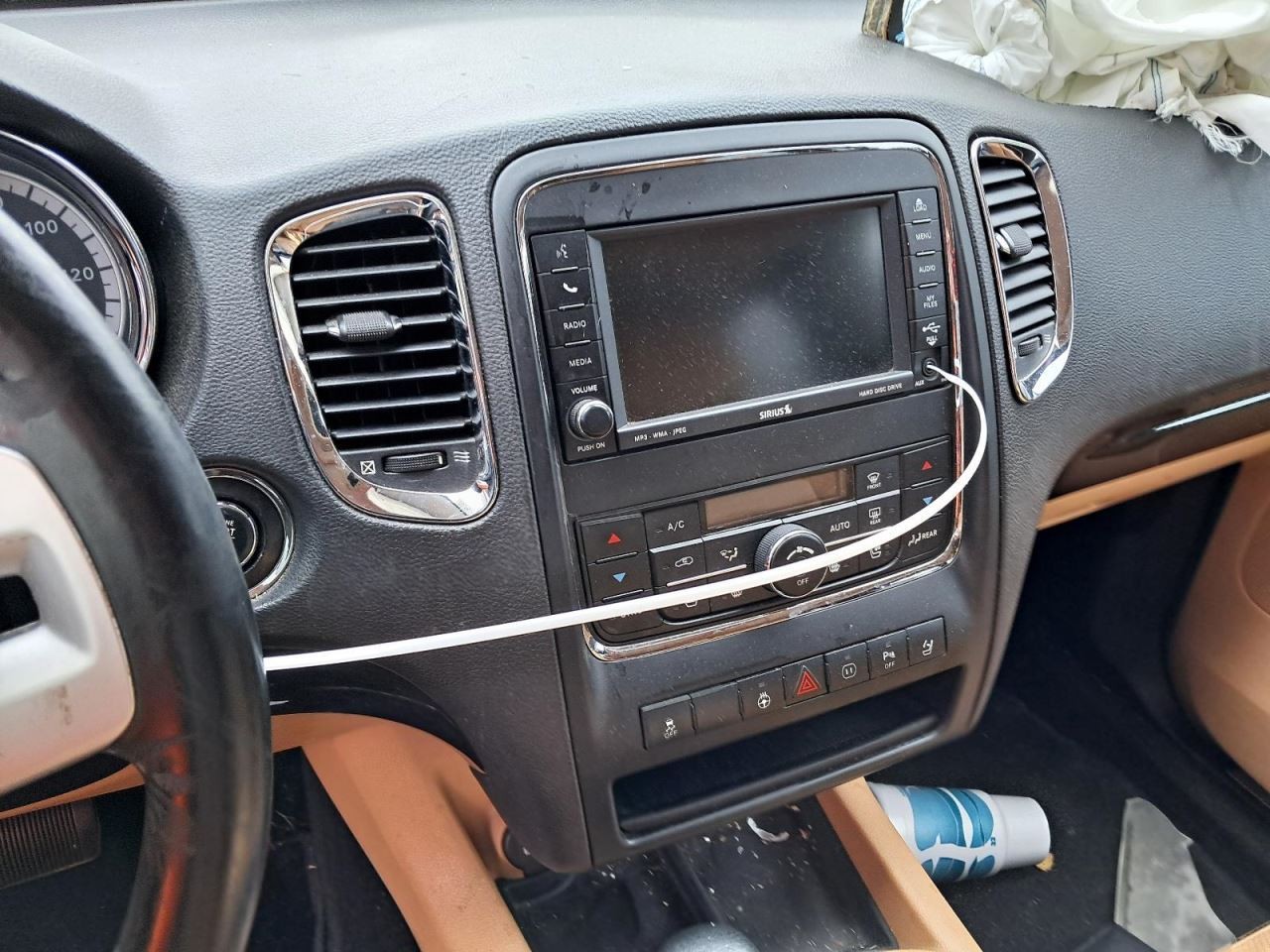 Audio Equipment Radio Receiver Face Plate ID Rhb Fits 11-13 DURANGO 4838248