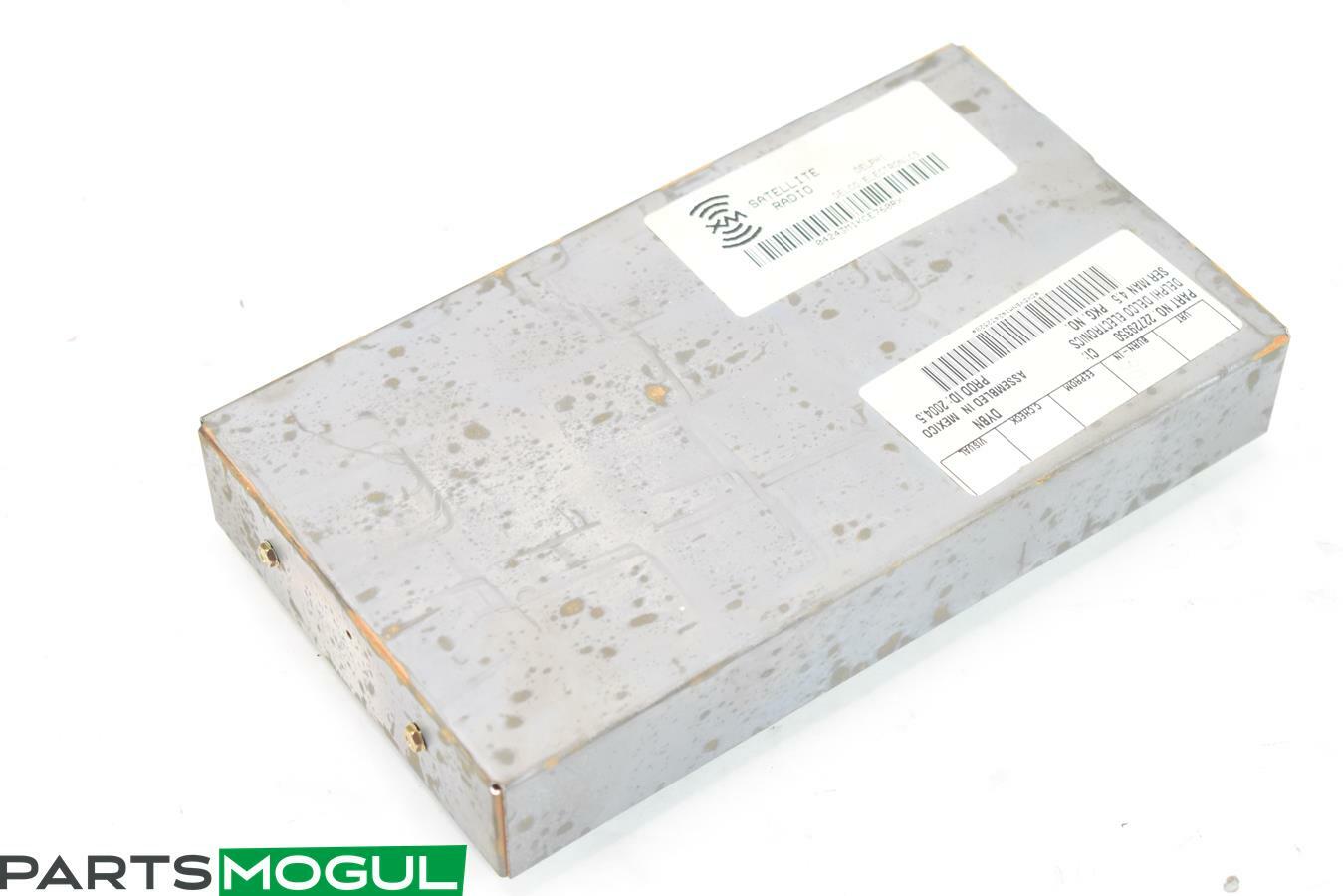 05 – 08 Cadillac XLR XM Satellite Radio Receiver Module Used OEM 22729350