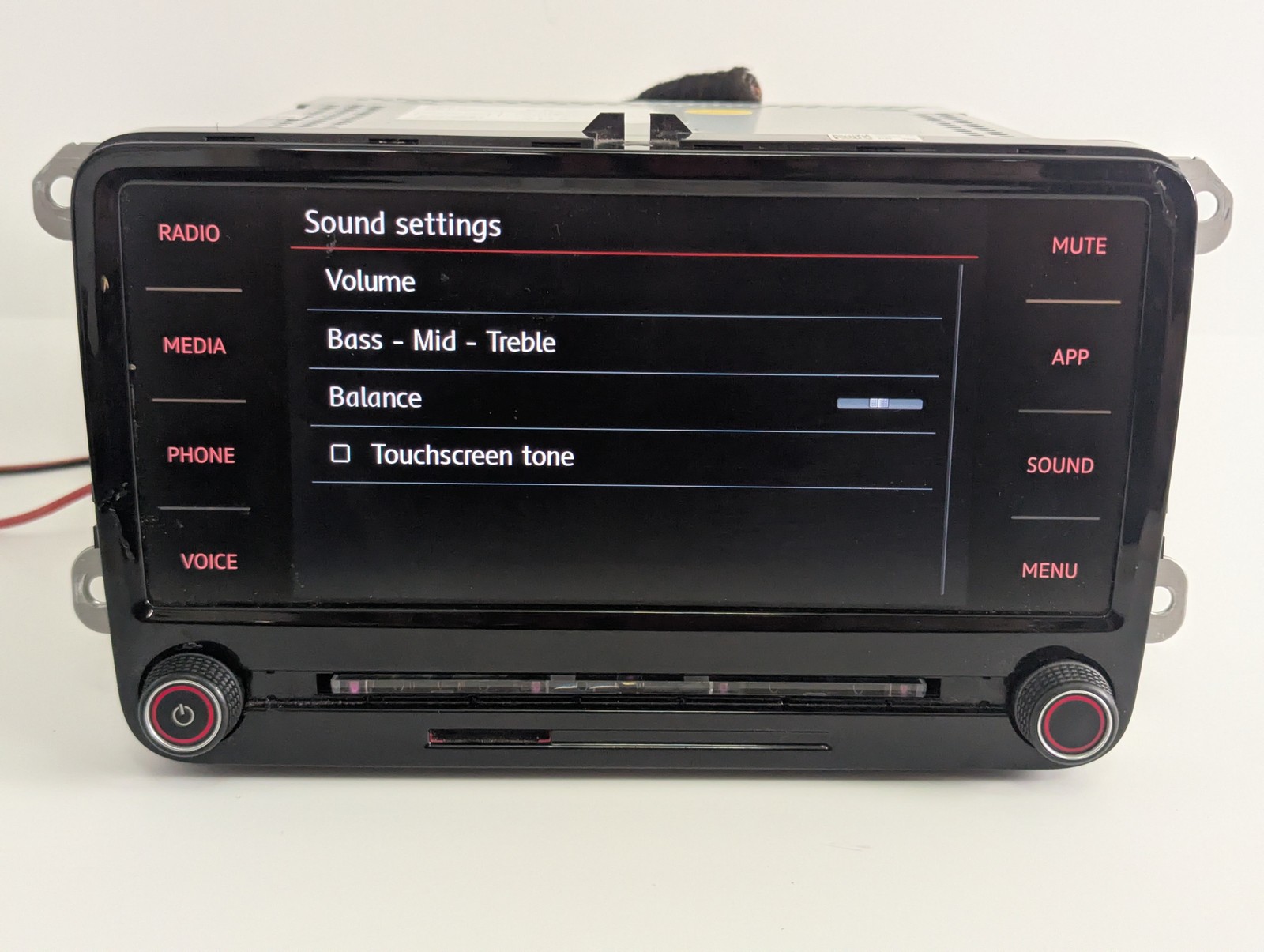 2020-2022 VOLKSWAGEN PASSAT DASH RADIO RECEIVER DISPLAY CD PLAYER HEAD UNIT OEM