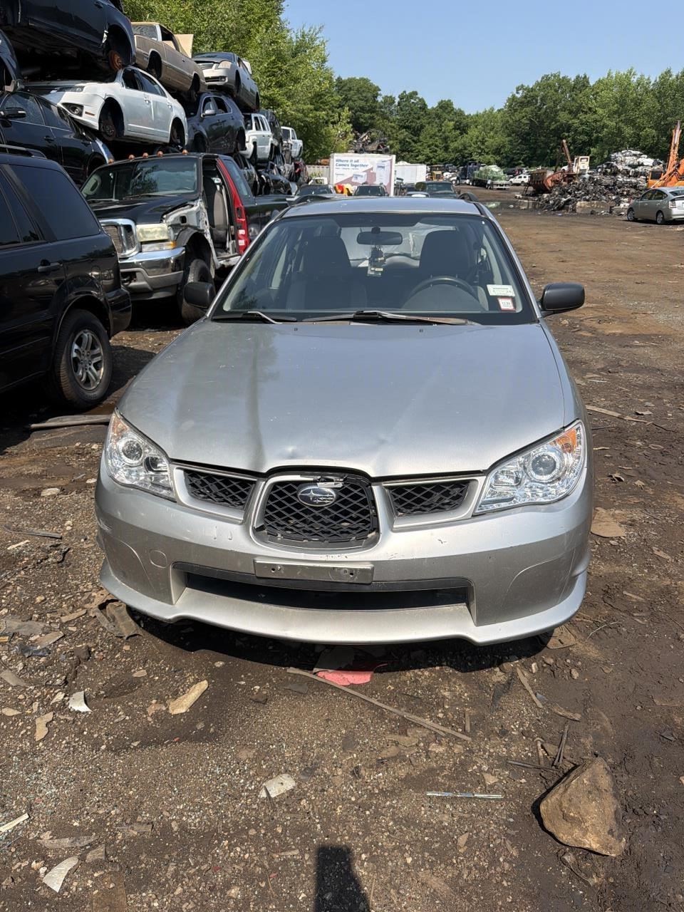 2004-2007 Subaru Impreza Radio Receiver AM FM CD 1 Din OEM 1576384