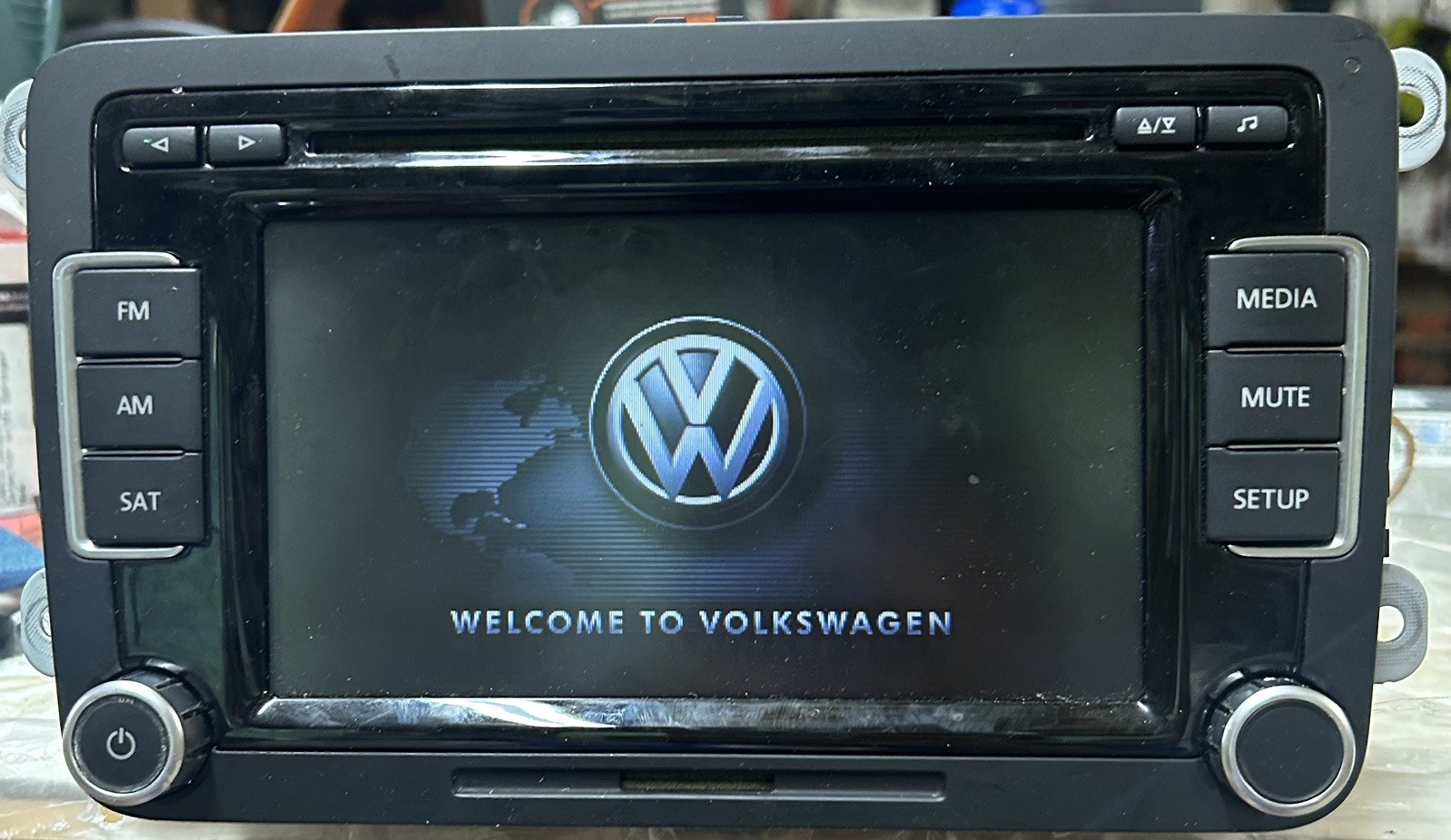 Volkswagen RCD 510 Car Radio Stereo Head Unit Used – See Photos for Condition