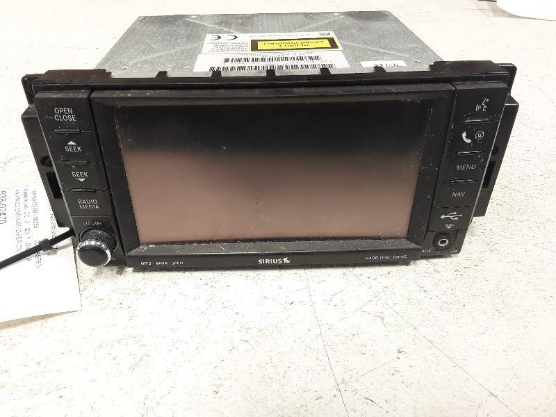 Audio Equipment Radio Display And Receiver Radio DVD Fits 08-10 300 882026