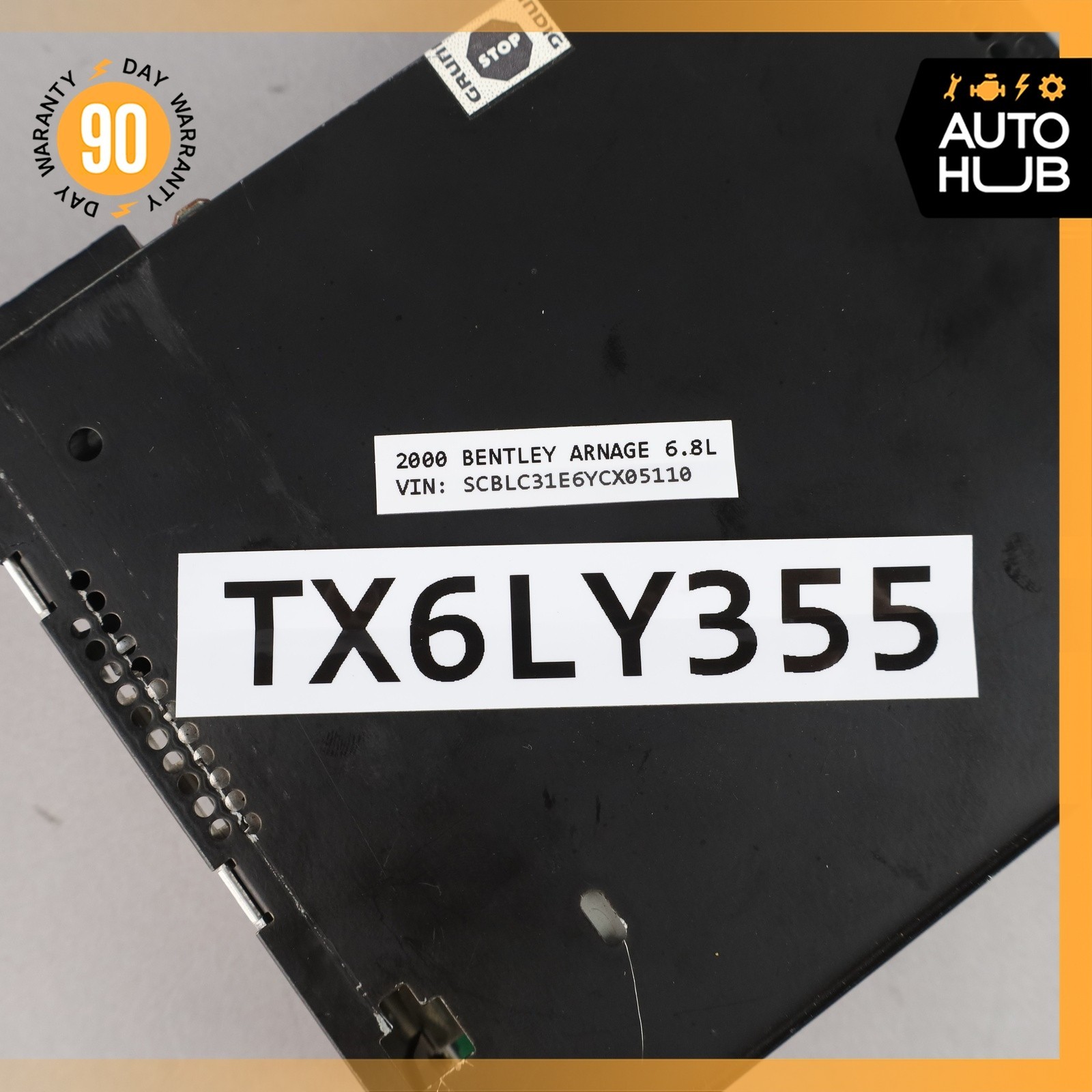 00-04 Bentley Arnage / Silver Seraph Radio CD Player Grundig PM57845PA OEM 30k